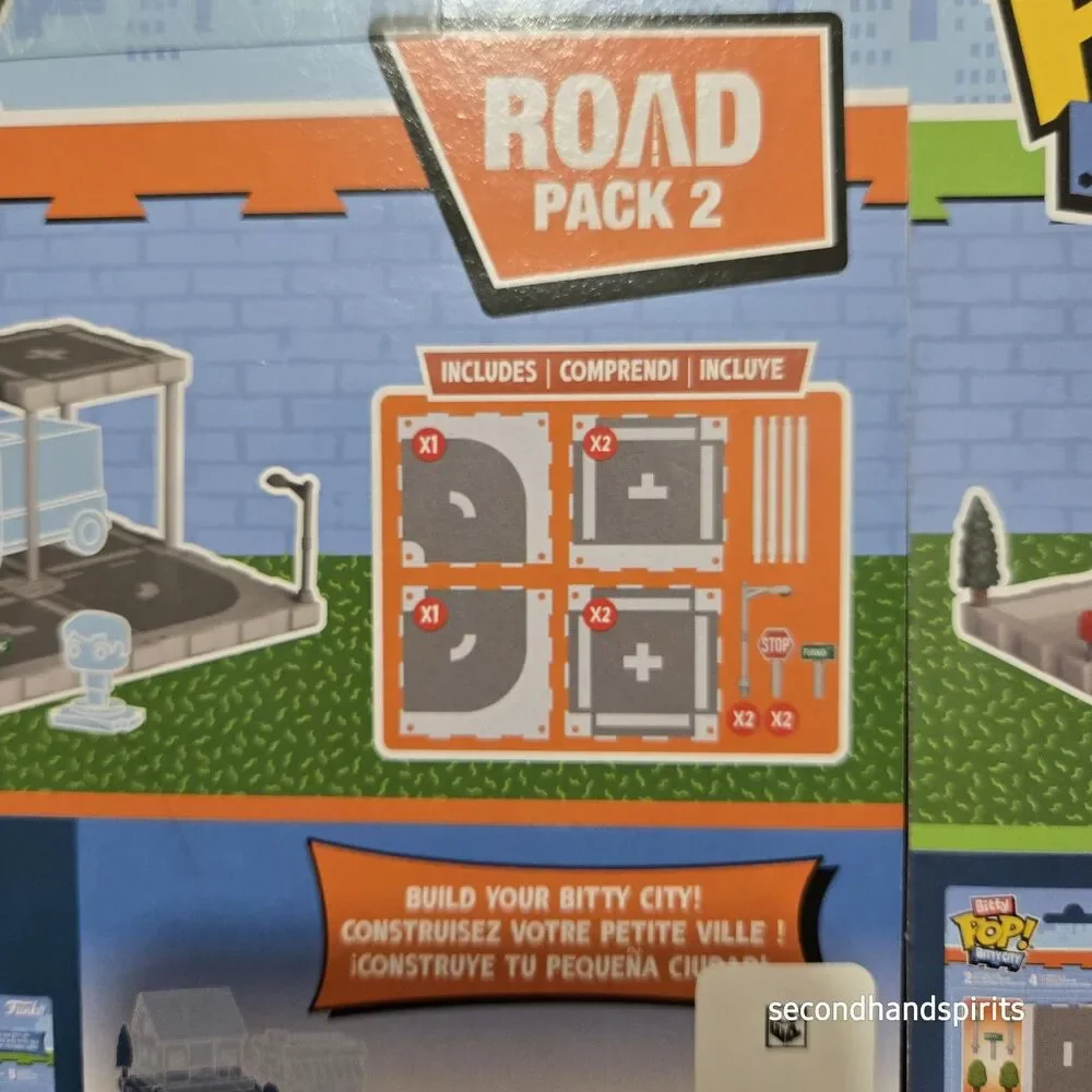 Funko Bitty City: Road Pack 1 & 2 /plus  Land Pack